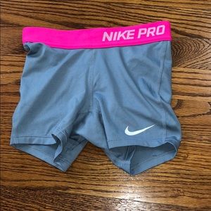 Nike pros (worn once)